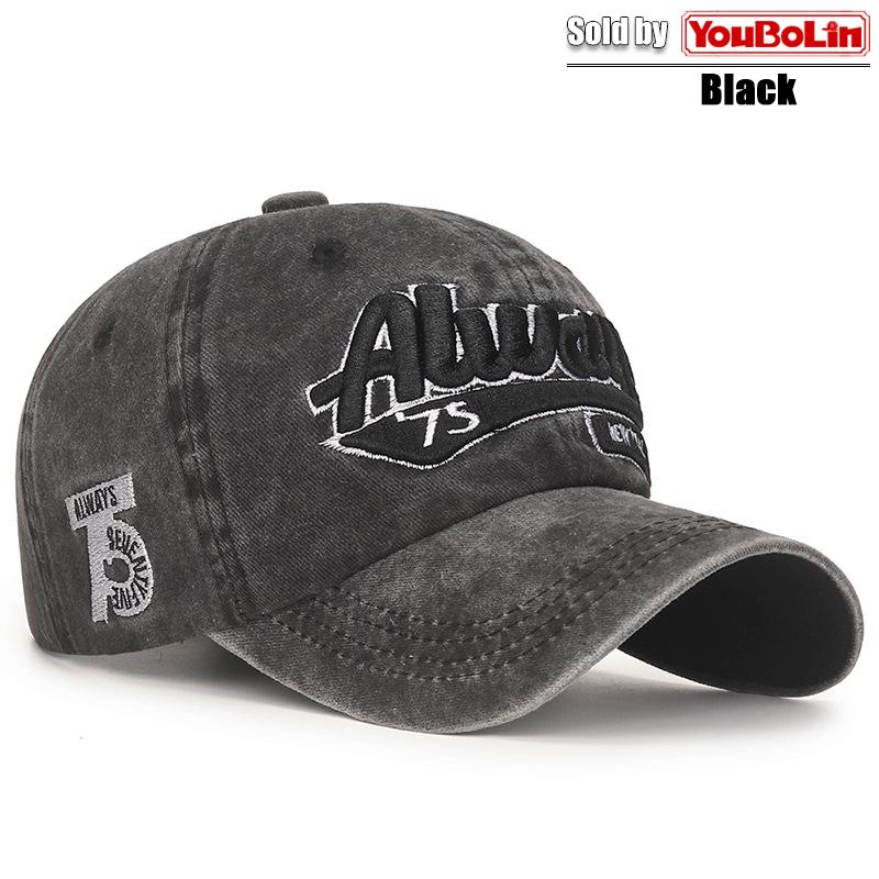 Fashion Outdoor Sport Unisex Cotton 3D Embroidered Snapback Hats Baseball Cap One Size Adjustable Travel Work Gift