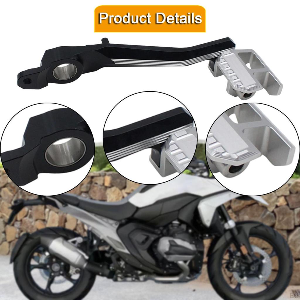 Motorcycle Rear Brake Pedal Lever, Aluminum Alloy Repair Part, Lightweight And High Strength,