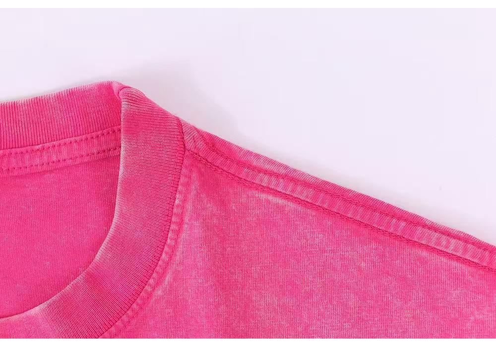 Trendy Loose-Fit Crop Top for Plus-Size - Short-Sleeved Sports T-Shirt