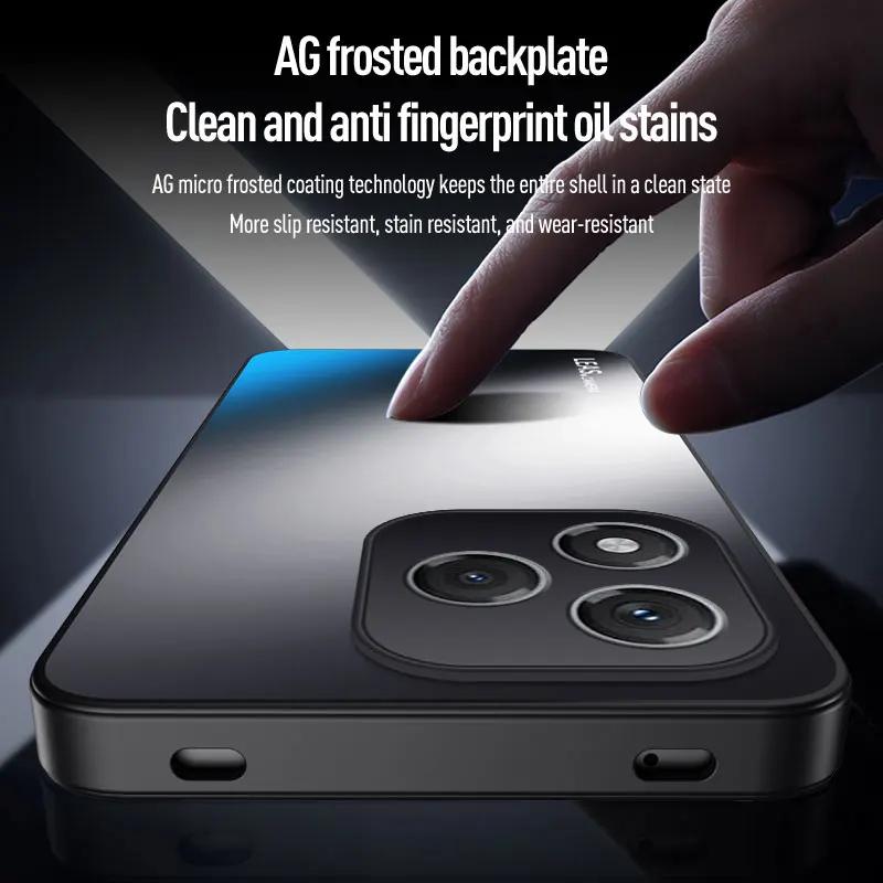 EUCAGR ShockProof AG Frosted Soft TPU+PC Matte Back Cover For Honor 400 Lite Honor400Lite 5G Phone Case Coque