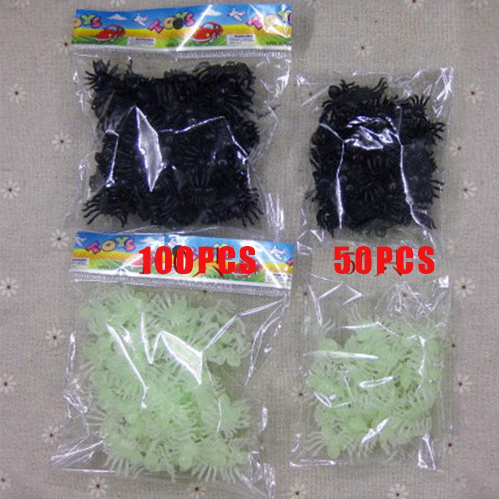 Spider Black Toys Halloween Small Funny Joke Prank Props Party Gifts
