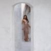 Women's Tassel Sleeveless Waist-Cinching Bandage Evening Gown