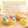 Fingertip Pressure Simulation Steamed Buns Set Finger Button Sensory Clicker Toys  Boys Girls