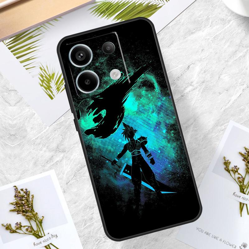 Final Fantasy VII Case For Xiaomi Redmi Note 13 11 8 9 10 12 Pro 12S 11S 10S 9S Redmi 13C 9C 10C 12C Funda