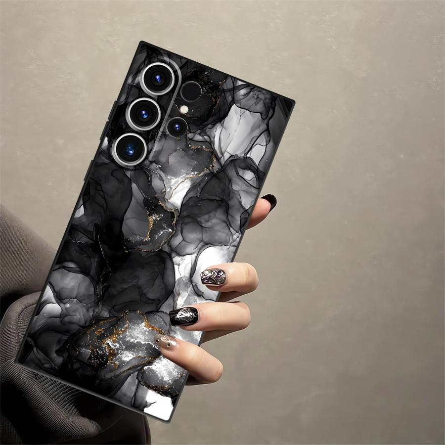 Pouzdro pro Samsung Galaxy S26 Ultra S23 Note 20 8 9 10 S25 Plus S21 FE S20 Ultra S10 S9 S24 Funda Kryt na telefon Minimalistický vzor