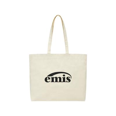 Logo Oxford Shoulder Bag Ivory