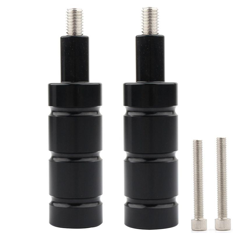 2pcs Motorcycle LED Headlight Fog Light Mounting Bracket Post Support Base Mount Bike Sport Tail Light Spotlight Bracket