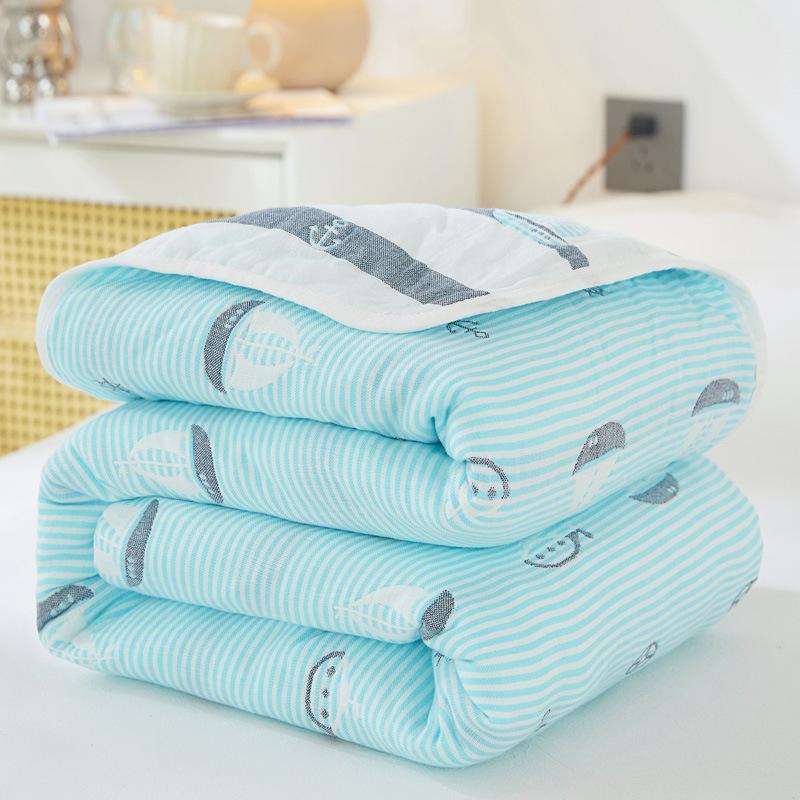 Summer Cooling Blanket Breathable Soft Cooling Quilt Machine Washable Air Conditioning Quilt