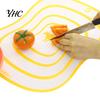 Plastic Chopping Block 4Pcs Chopping Blocks Frosted Non-slip Transparent Cutting Boards Breadboard for Kitchen