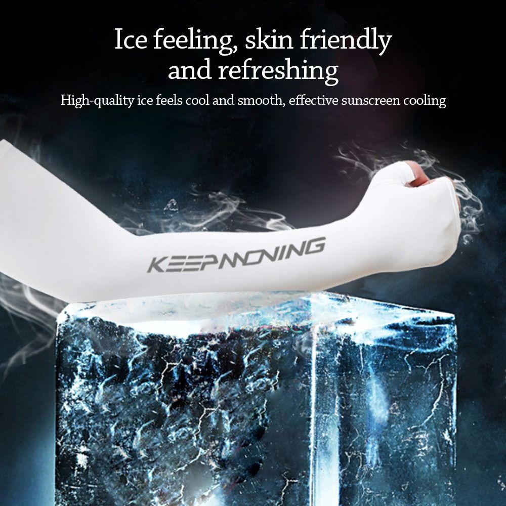 New Summer Cooling Basketball Sun Protection Outdoor Sport Arm Sleeves Arm Cover