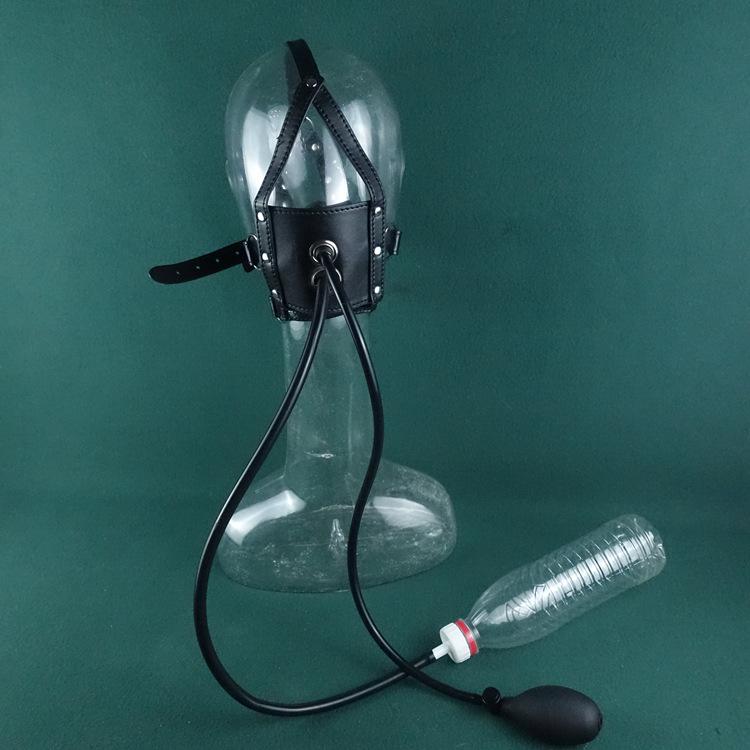 Holy Water Inflatable Enema & Dual-Use Anal/Mouth Plug Accessory Set