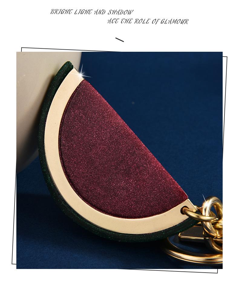 Exquisite Women's Watermelon Pendant Keychain Bag Charm