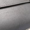 [Pre-Owned] Gate Mini Saddle Bag Black Leather Waist Bag Chest Bag Gold Hardware - Very Good #1J3OY6J