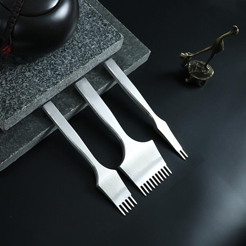 Premium Handcrafted Diamond Leather Sewing Hole Punch Tool