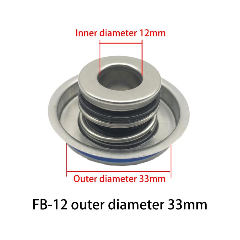 1 Pcs Fb-12 Shaft Size 12Mm Tlanmp Mechanical Seals For Automotive Water Pumps For Motorcycle Engine Water Pumps