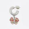 BIMBA Y LOLA Butterfly Hoop Earrings_B255AIW031SIF