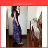 Summer Sexy Girl Purple Lace Layered Twopiece Set For Fashionable Wear