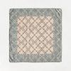Wool Scarf Women'S Spring Summer Foreign Style Fashion Double-Sided Two-Color Shawl Silk Wool Small Square Scarf