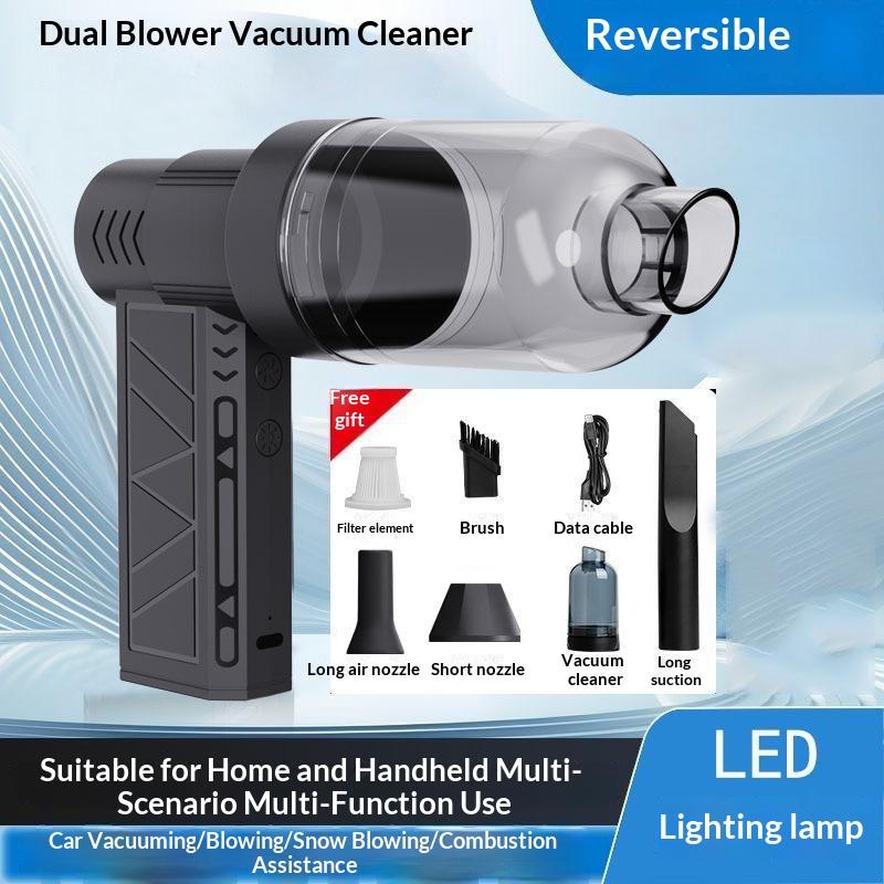 Kraftig luftpumpe Turbovifte 110000 o/min Børsteløs turbovifte Jetblåser LED Støvsuger Luftstøver Blåser
