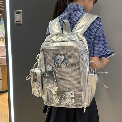 Transparent High Capacity Mochilas Mujer Japan Ins Mochila Spacious Durable Ita Bag New Trendy Backpack Bolsa Feminina