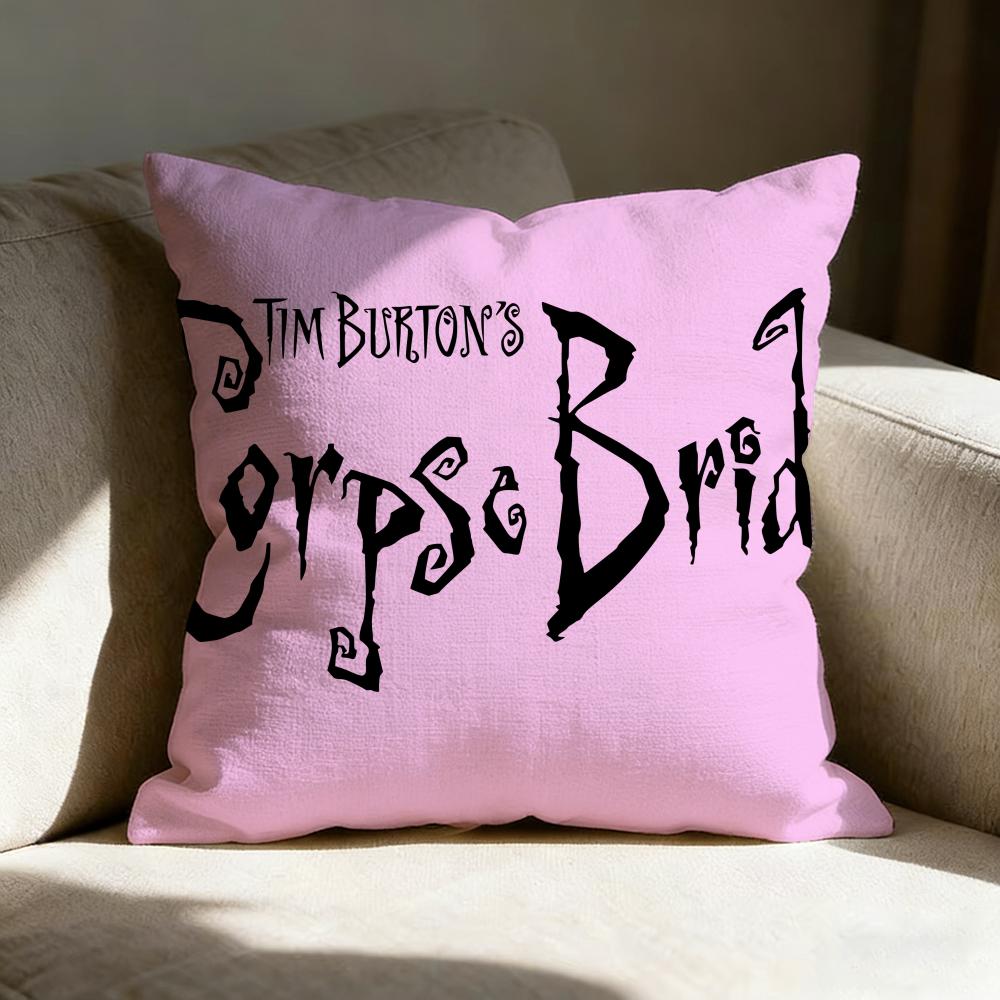 Ccorpse BBrides Moive Pillow Case Linen Pillow Covers Cover For Couch Living Room Bench Patio Floor Linen Home Decor