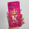 For Vivo V19 1933 Case Luxury Crown Letters Couple Liquid Silicone Soft Phone Cases For Vivo V 19 Camera Protection Back Cover