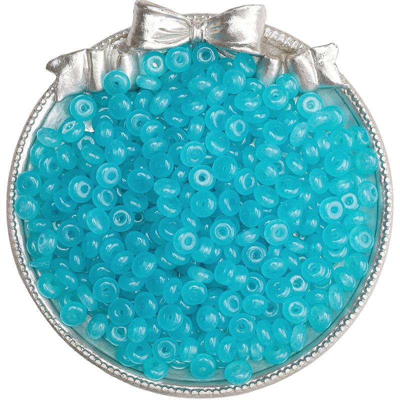 50Pcs Crystal Czech Glass Beads Abacus Seed Beads for Earring Bracelet DIY Jewelry Craft Accessoreis Making