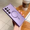 Luxury For Magsafe Magnetic Case For Samsung Galaxy S25 FE S24 S23 S22 Ultra S21 Plus S25 Edge Wireless Charge Shockproof Cover