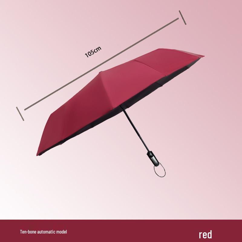 Dámský extra velký automatický deštník - Anti-UV, ochrana proti slunci do deště i do slunce