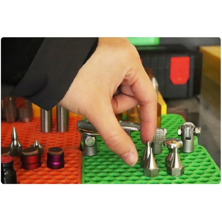 Silicone Storage Tray Dents Repair Tool Organizers Accessories Interchangeable Head Rack for Chuck Replacement Heads