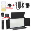 U600 LED Photo Studio Light For Game Live Video Lighting 40W Portable Video Recording Photography Panel Lamp