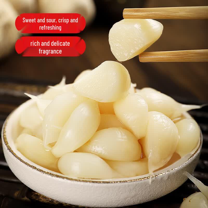 Sweet Pickled Garlic