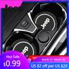 Dla Jeep 1/2 szt. Silikonowy Podstawka pod Kubek Samochodowy Butelka Antypoślizgowa Mata Antypoślizgowa Dla Jeep JK Patriot Liberty Renegade Hawk C