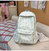 Schoolbag1011 New Schoolbag Female Japanese Ins Wind Small Fresh Literary Versatile Cartoon Print Girl Student Backpack