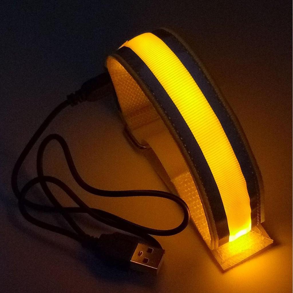 LED Night Running Fluorescent Armband and Ankle Band