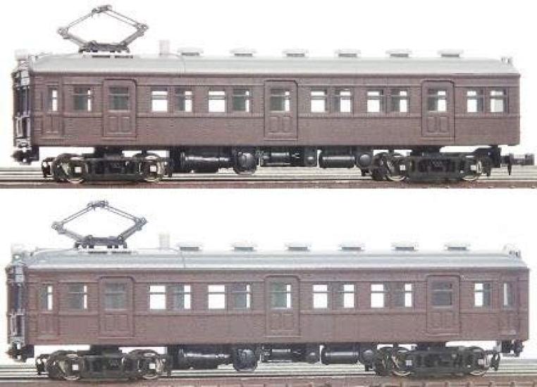 

Greenmax N gauge pre-colored JNR Kumoha 1112 type 2-car set brown 13012 model train
