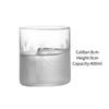 Classical Whiskey Glass Cups Japanese Style Cocktail Glasses Cups Ultra-thin Carved Glass Cup Simple Colin Cup Kitchen Accessory