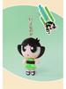 Powerpuff Girls Plush Keychain: Cute Bubbles & Buttercup Stuffed Doll - Girlish Heart Birthday Gift.