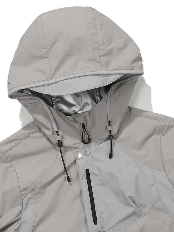 Bbc Earth Silver Tpu Shell Jacket_Light Grey