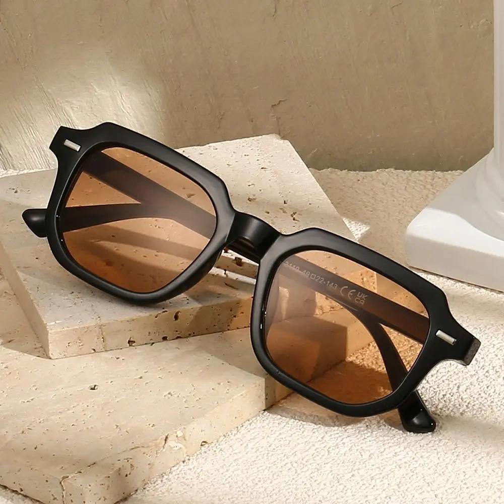 New Small Frame Square Sunglasses Women Fashion Rectangle Sun Glasses Brand Designer Vintage Eyeglasses Men UV400 Shades