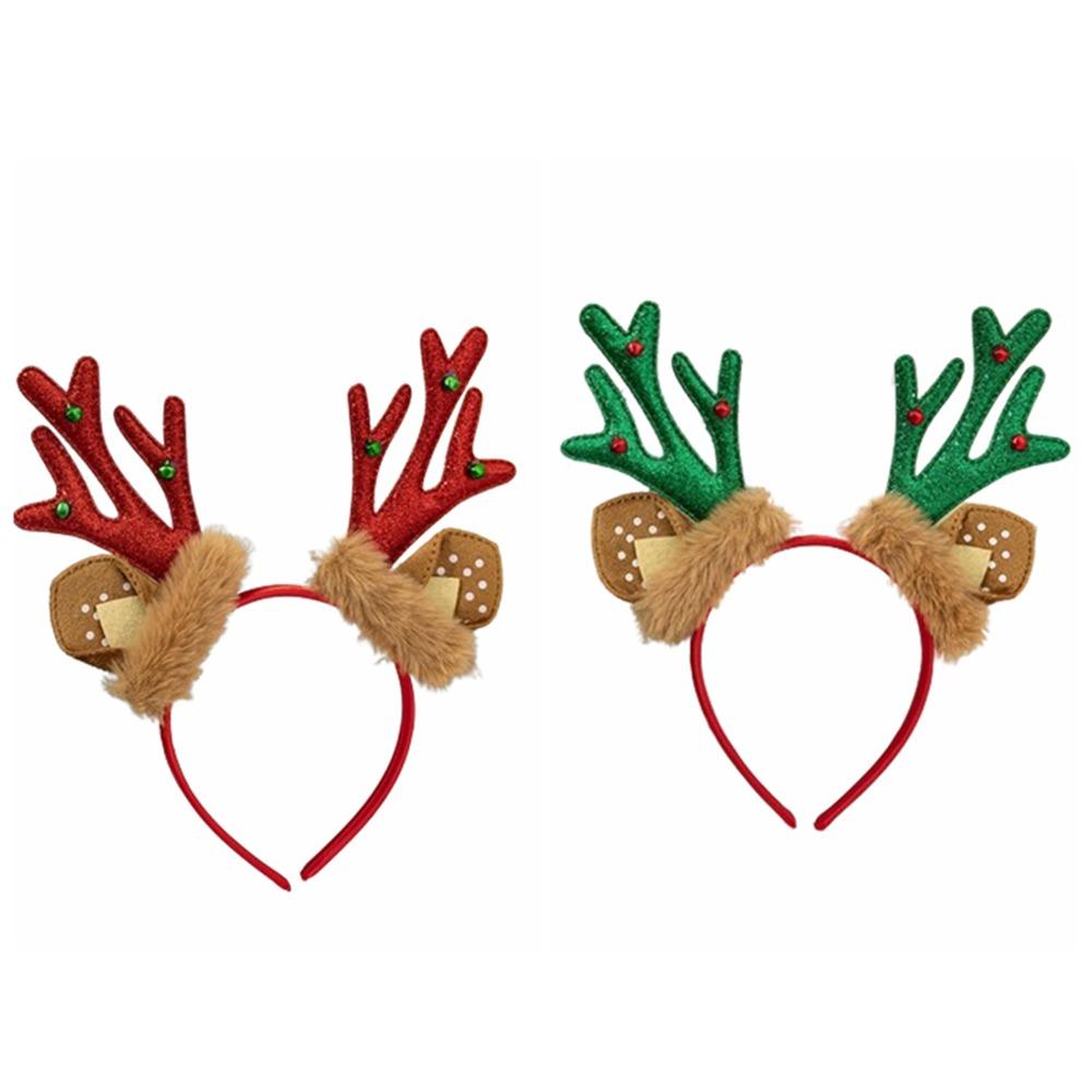 2/3pcs Cute Christmas Headband Creative Antler Headdress Deer Headbands  Hair Accessories