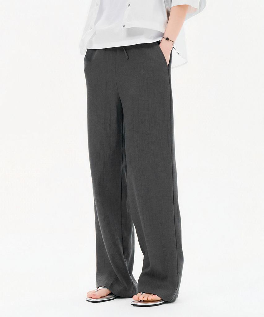 CHASECULT Women'S Wrinkle Wide Slacks-Fbrg2272C0L