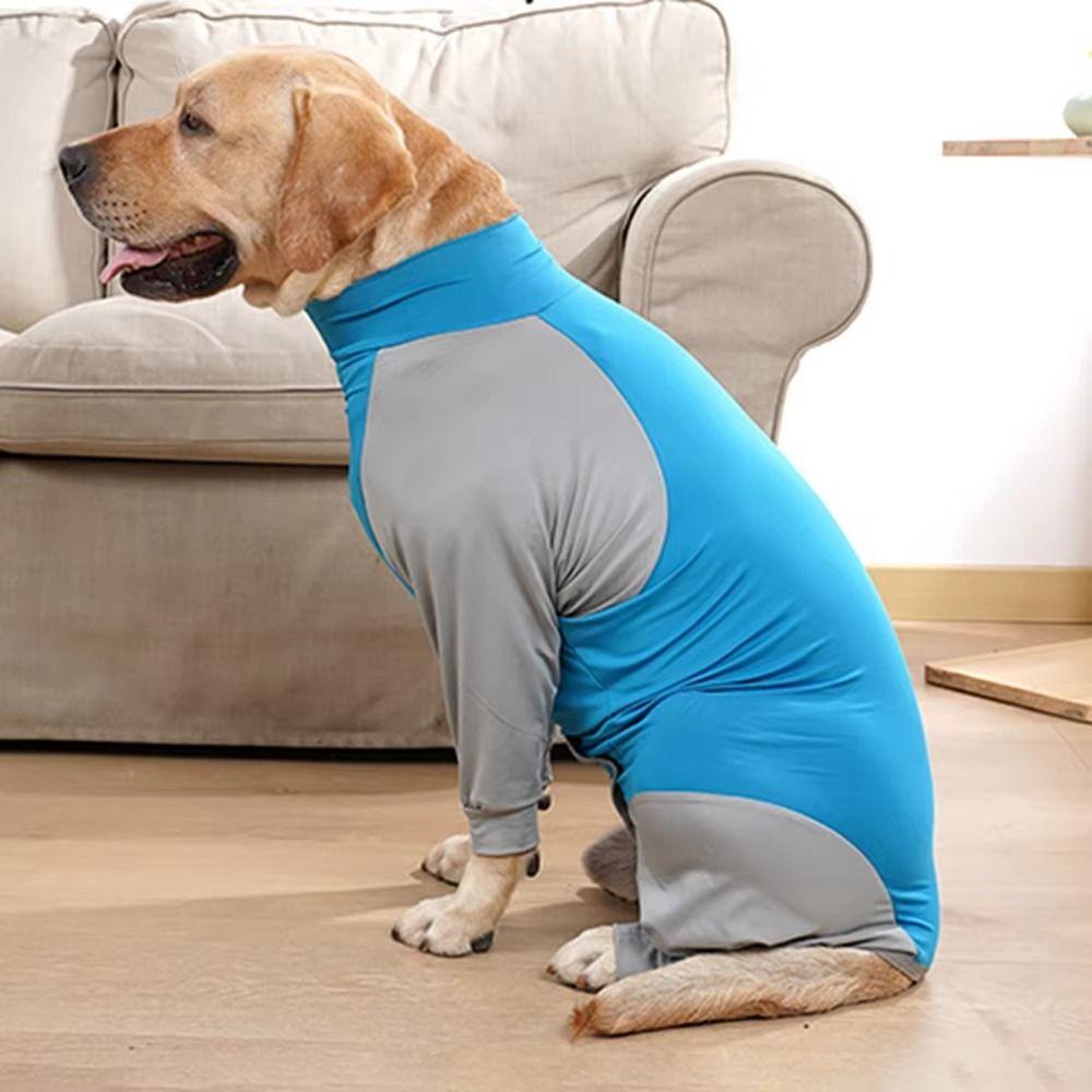 Breathable Large Pet Protection Jumpsuit Elastic Dog Recovery Bodysuit Dog Weaning Bodysuit  Pets