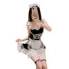Large size catty erotic underwear pure desire sexy sweet cute maid suit small chest show big maid uniform