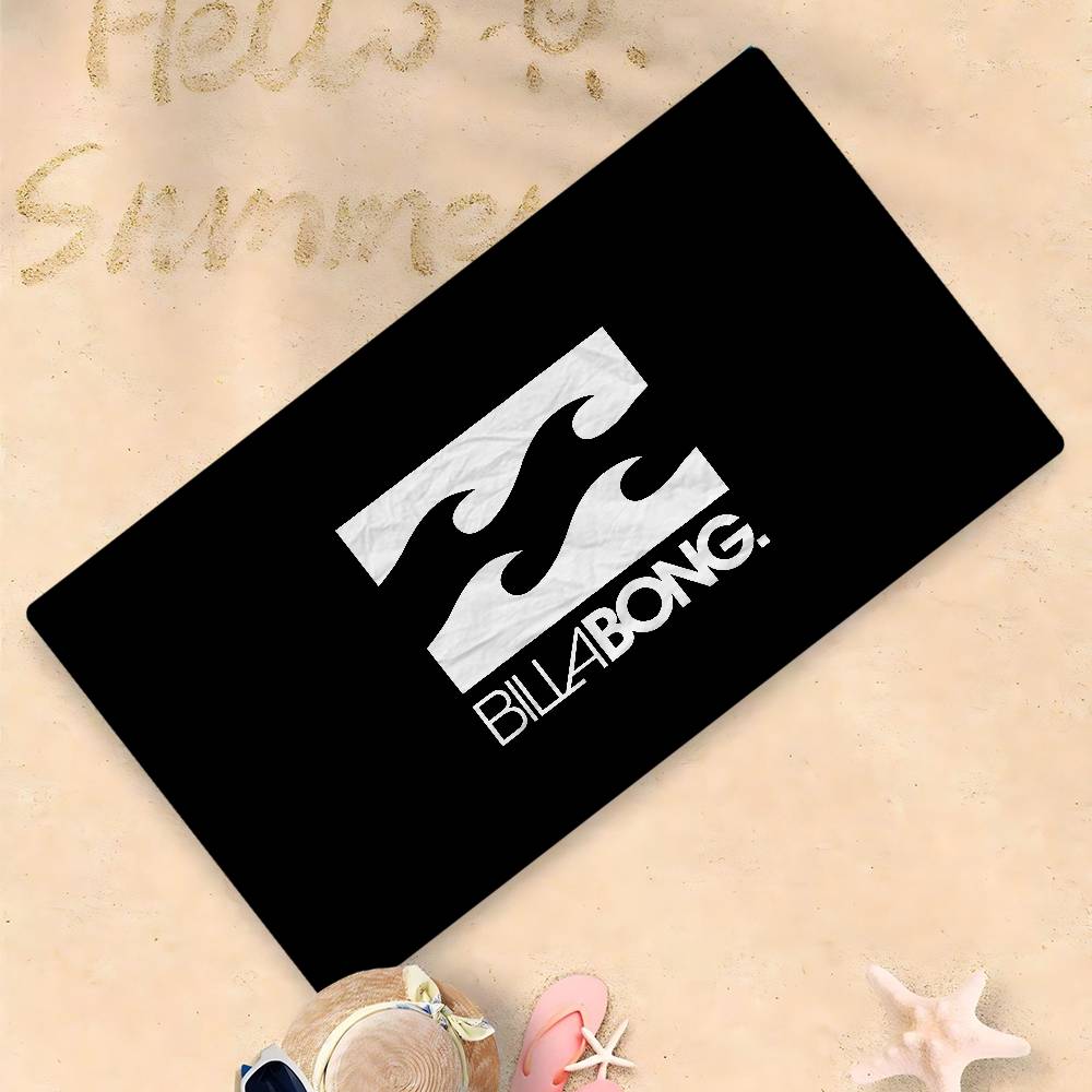B-Billabong Anime Beach Swimming Towel Soft Absorbent Washcloth Children's Gifts For Kids Travel Camping Gym
