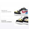 Air 1 Low TD Funky Patterns Baby Sneakers White Black Light-Fusion-Red DH5928-006