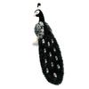 21/48cm Peacock Plush Toy Stuffed Colorful Green Blue Black White Zoo Animal Fantastic Plushie Home Decor Gift