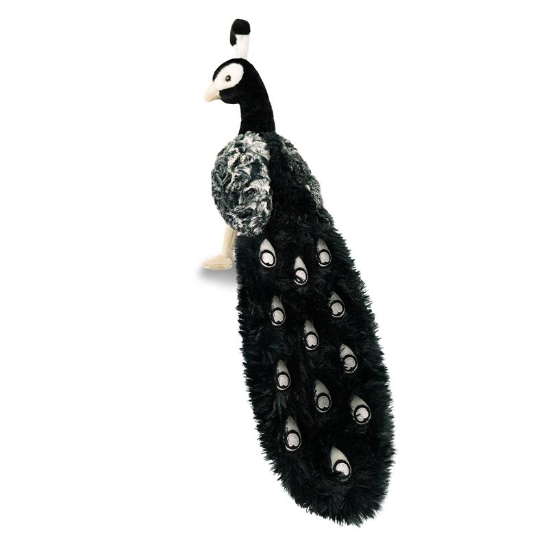 Buntes Pfauen-Stofftier Zoo-Souvenir Pfau spreitet seinen Schwanz Puppen Spielzeug Geburtstags-Weihnachts Überraschungsgeschenke Für Kinder