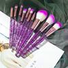 10-teiliges Make-up-Pinsel-Werkzeugset, Kosmetikpuder, Lidschatten, Foundation, Rouge, Blending, Beauty Maquiagem, Beauty Kit für Partys