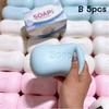 ASMR Crunchy Soap Stress Ball Squeeze Fidget Toy 1/2/5Pcs Calming Toy for Content Creator Video Shooting Props